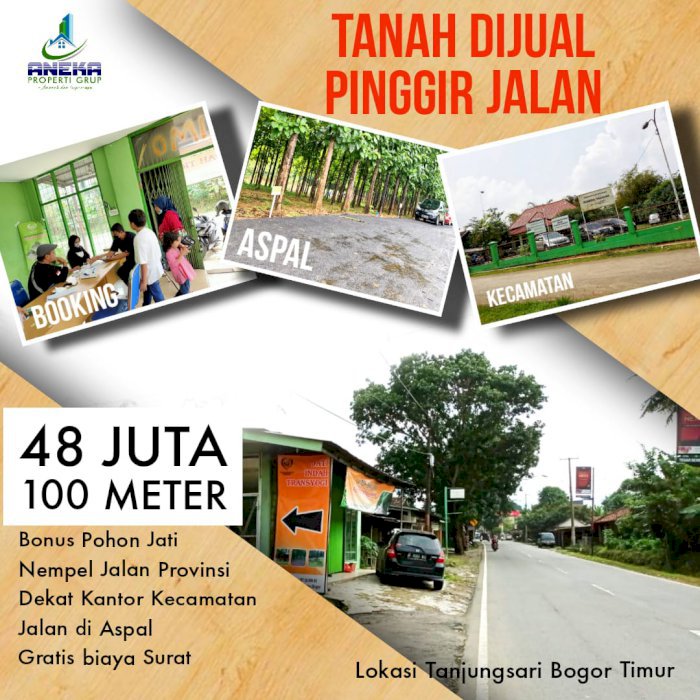 JUAL KAVLING JATI TRANSYOGI BISA DIBANGUN DEKAT RENCANA JALAN TOL