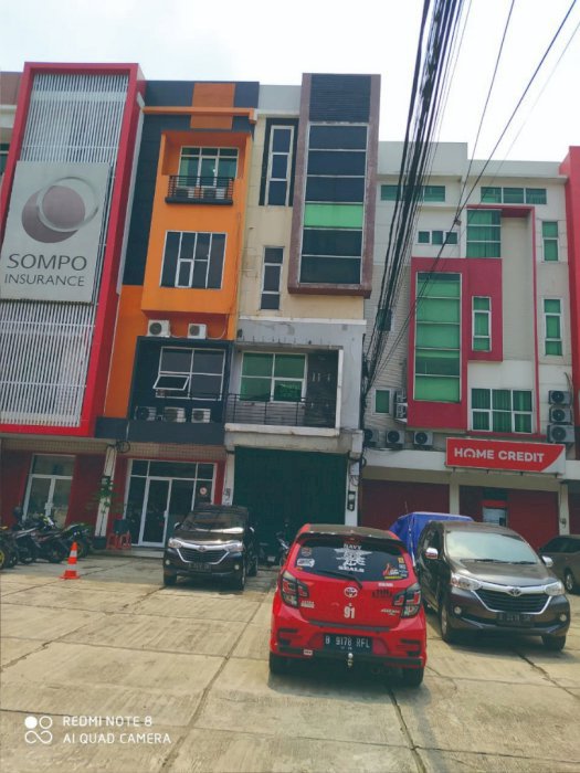 Ruko 4 lantai di jalan raya pasar Minggu Pancoran Jakarta selatan