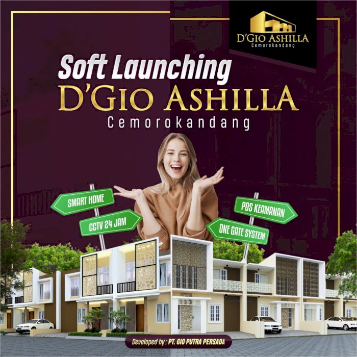 Spesial Promo Rumah Murah Rumah Pintar (Smart Home) di kota malang