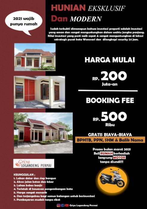 HUNIAN EKSKLUSIF DAN MODERN DI LOKASI STRATEGIS