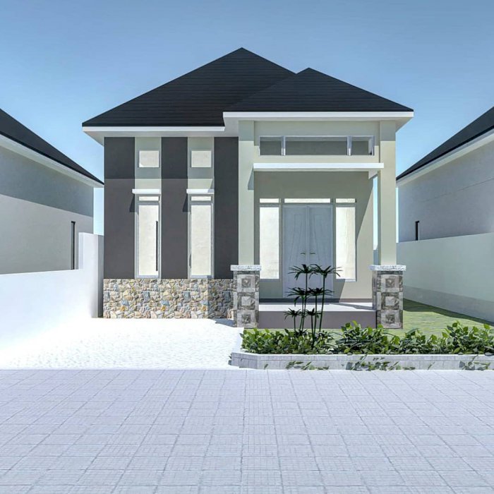 Dalam Pembangunan Rumah Type 45