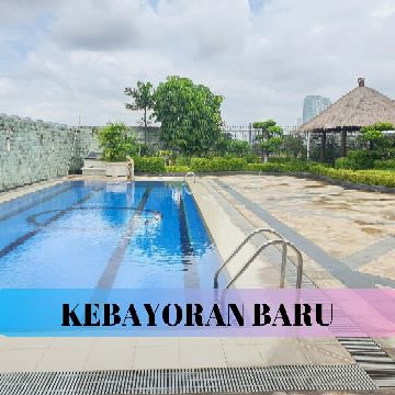 RUMAH APARTEMENT MEWAH 4LT+BASEMENT DI KAWASAN ELIT DI KEBAYORAN BARU JAKARTA
