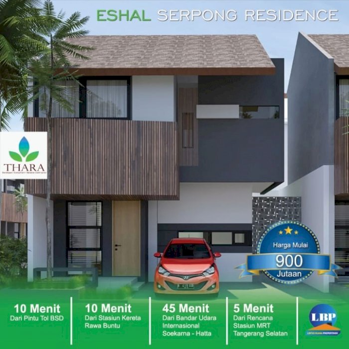Di Jual Rumah 2 Lantai Lokasi Serpong