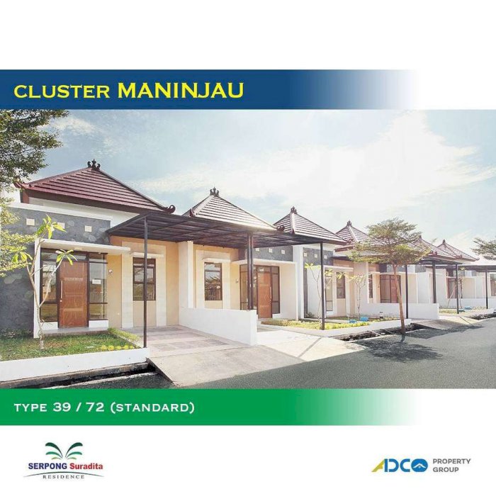 Dijual Murah Cluster 500 Jutaan