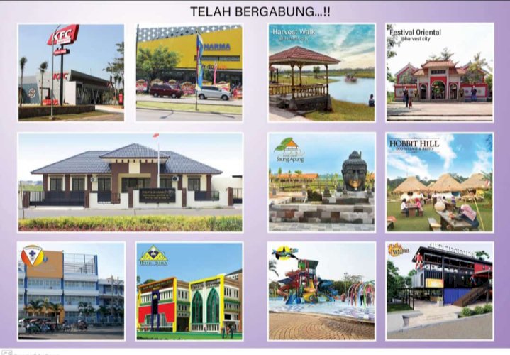 Harvest City rumah spek bata merah, DP hanya 10 jtan all in.