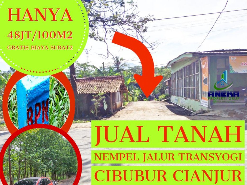 Tanah Murah di Cariu Bogor Timur