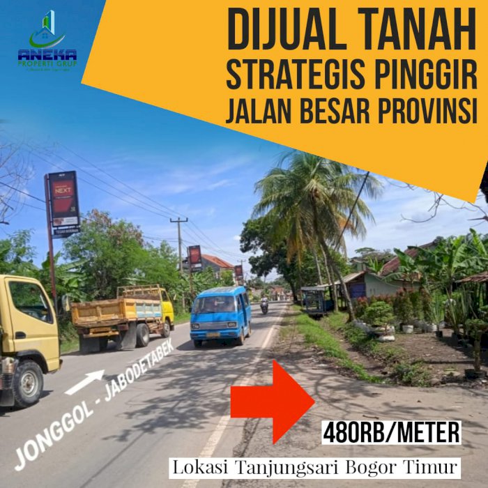 DIJUAL TANAH MURAH BONUS POHON JATI EMAS NEMPEL JALAN ASPAL