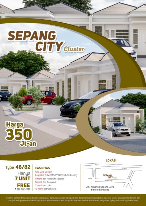 Rumah mewah way halim bandar Lampung