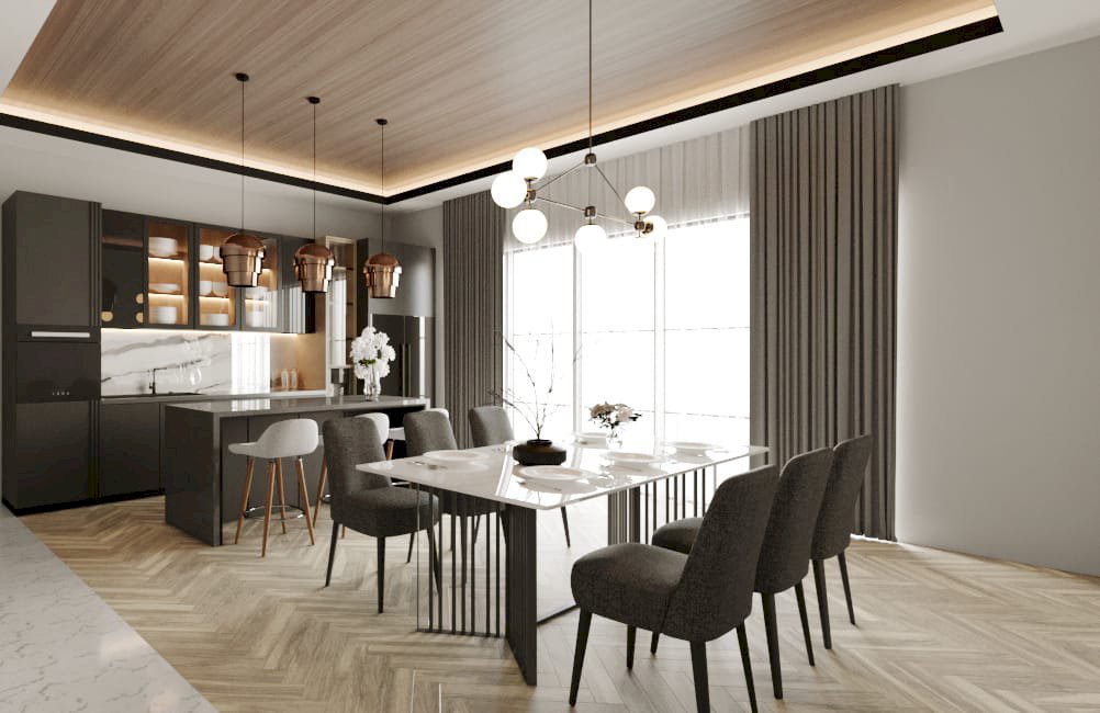 Rumah 2lt 10x22 Type 5KT Cluster Palm Spring JGC Jakarta Garden City