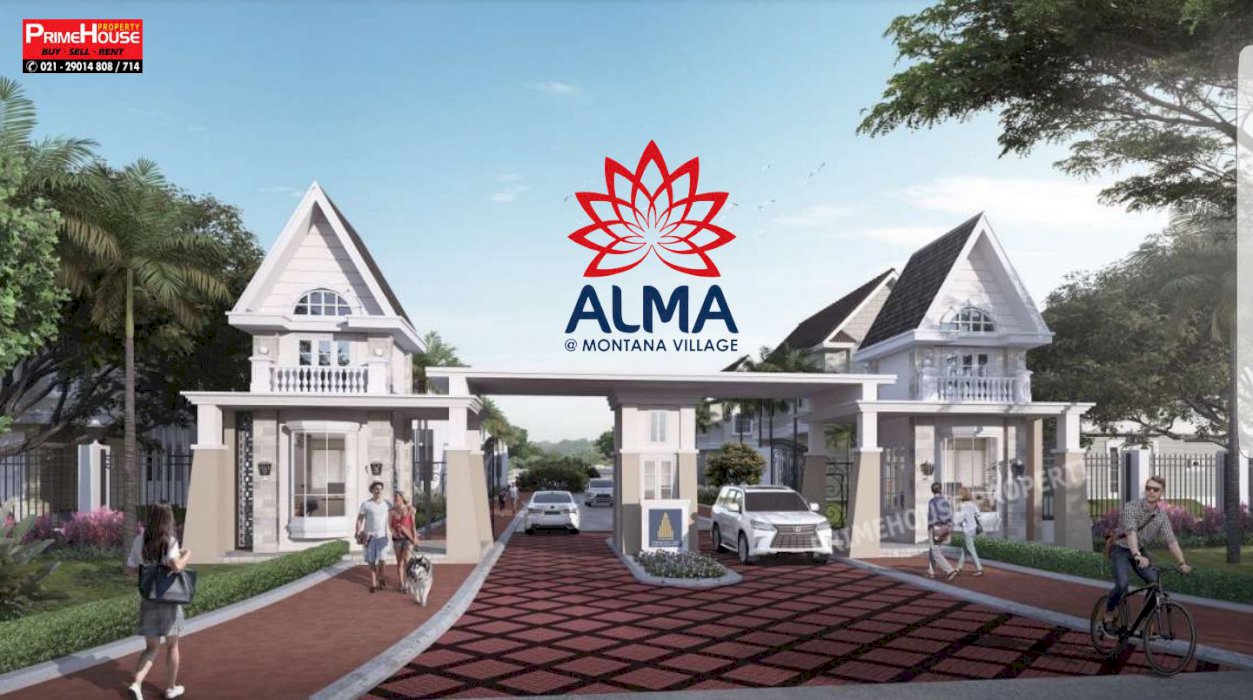 Dijual rumah Cluster Alma Gading Serpong