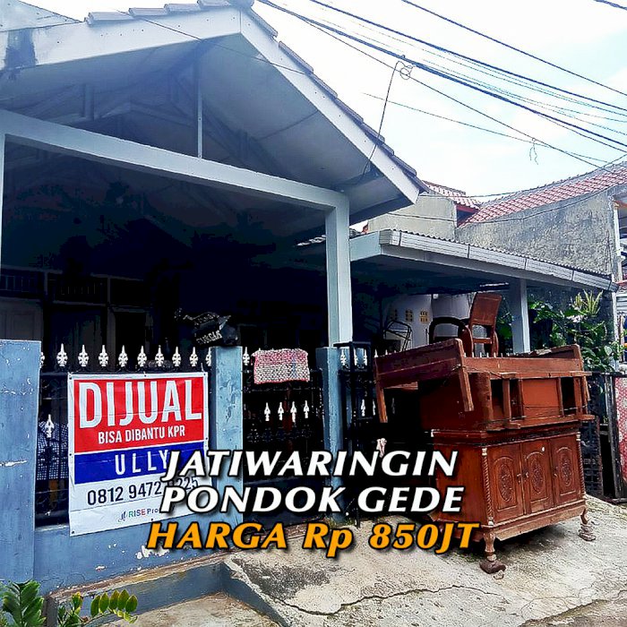 DIJUAL RUMAH MEWAH DI KOMPLEK ELITE JATIWARINGIN PONDOK GEDE