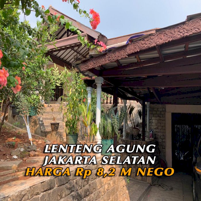 DIJUAL RUMAH MEWAH CANTIK STRATEGIS LENTENG AGUNG JAKARTA SELATAN