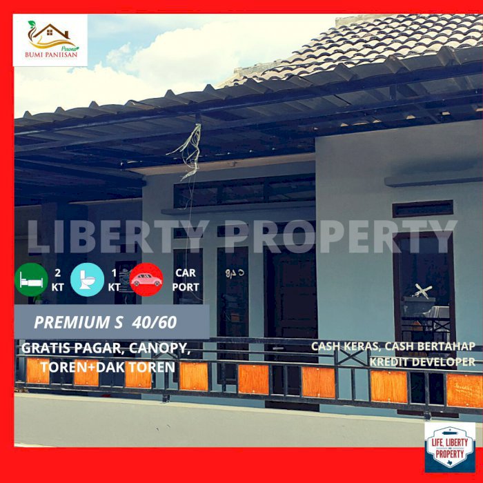 75 jt Rumah Premium kavling Ada Bonus Motor Only Cash