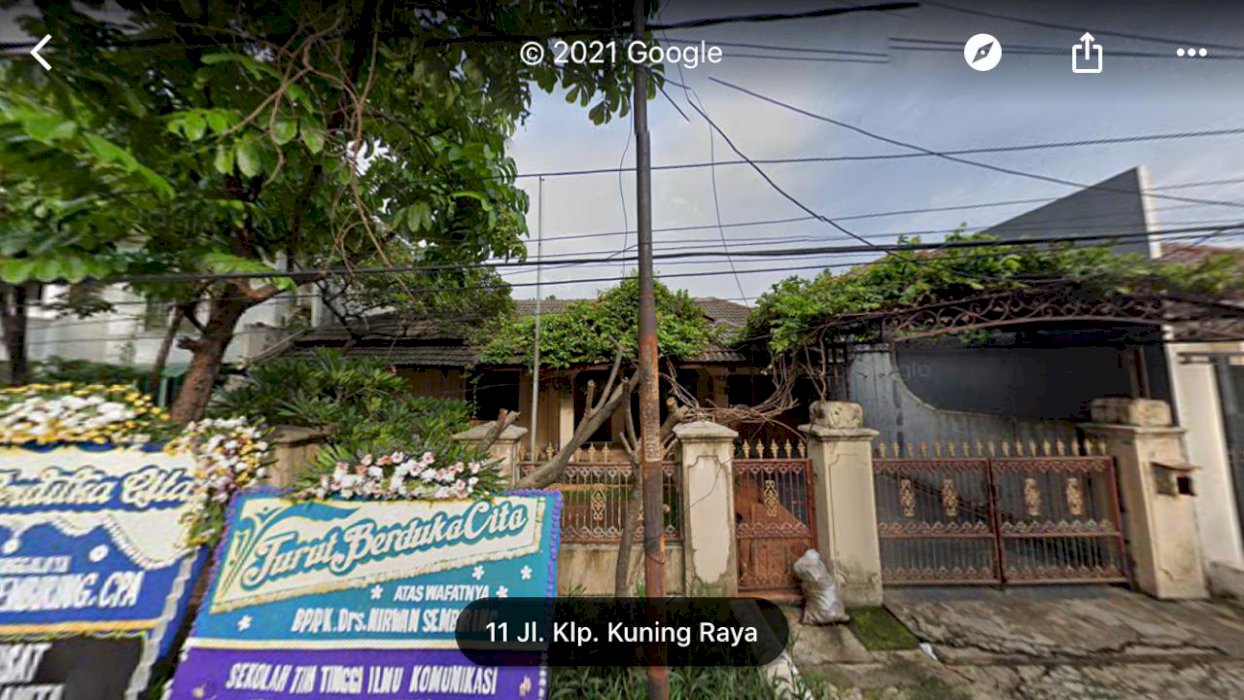 Dijual Rumah Hitung Tanah di Pondok Kelapa, Duren Sawit, Jakarta Timur