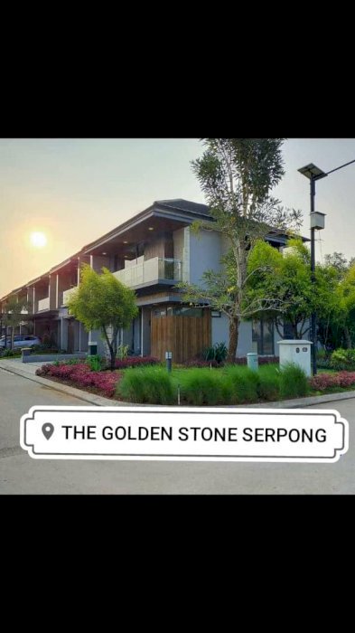 Hunian Mewah dan Asri Golden stone serpong Sumarecon BSD