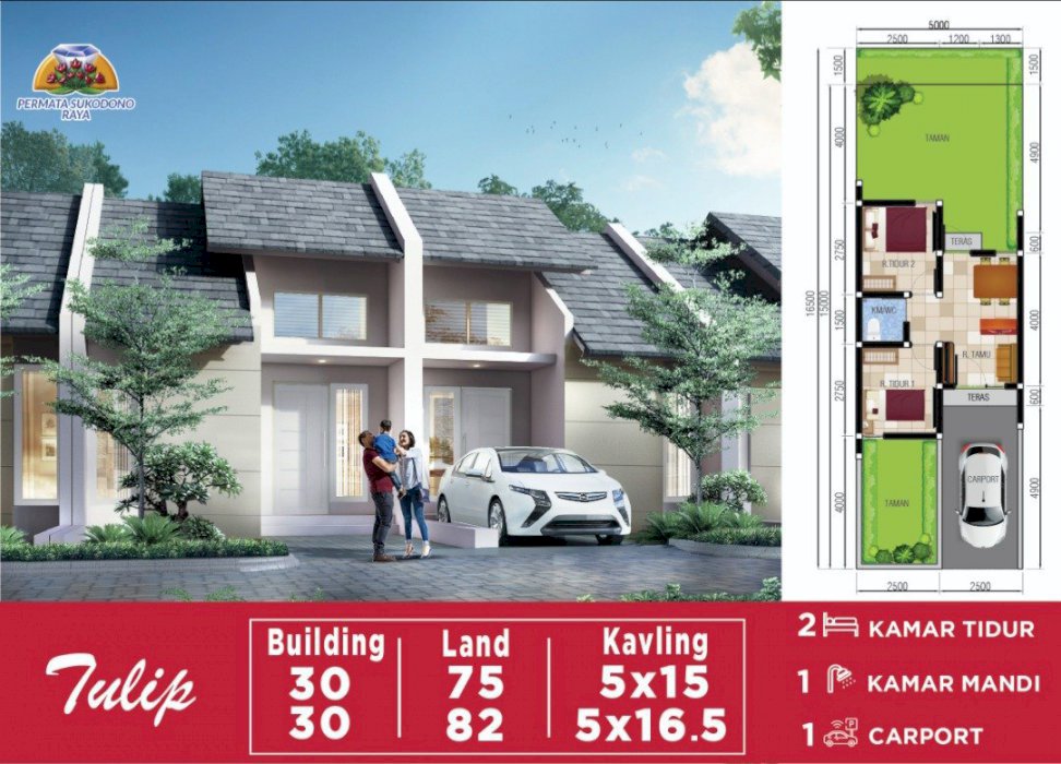 Permata Sukodo raya type Tulif