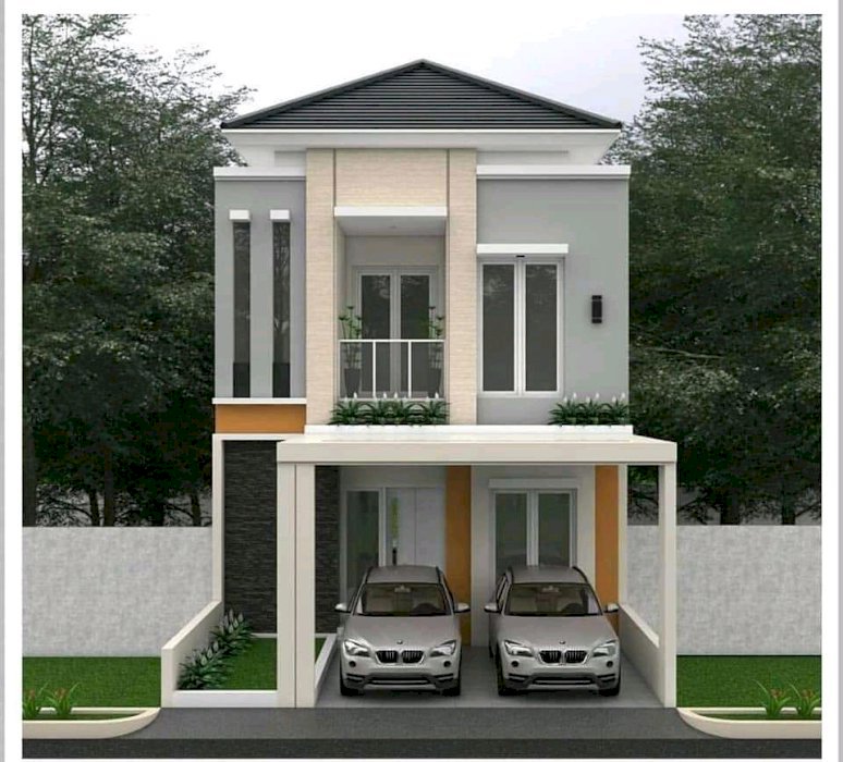 Rumah elegan modern
