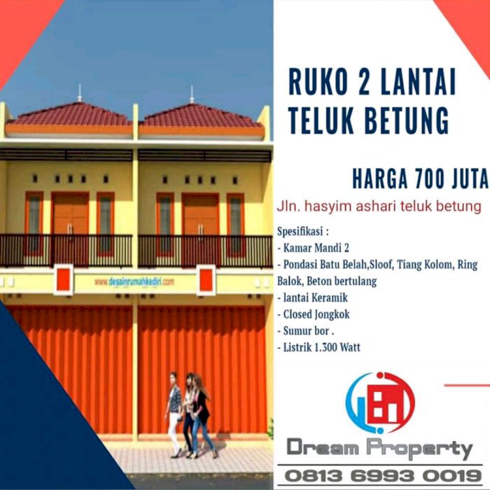 Ruko gandeng 2 lantai