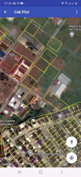 Tanah pribadi kampung baru