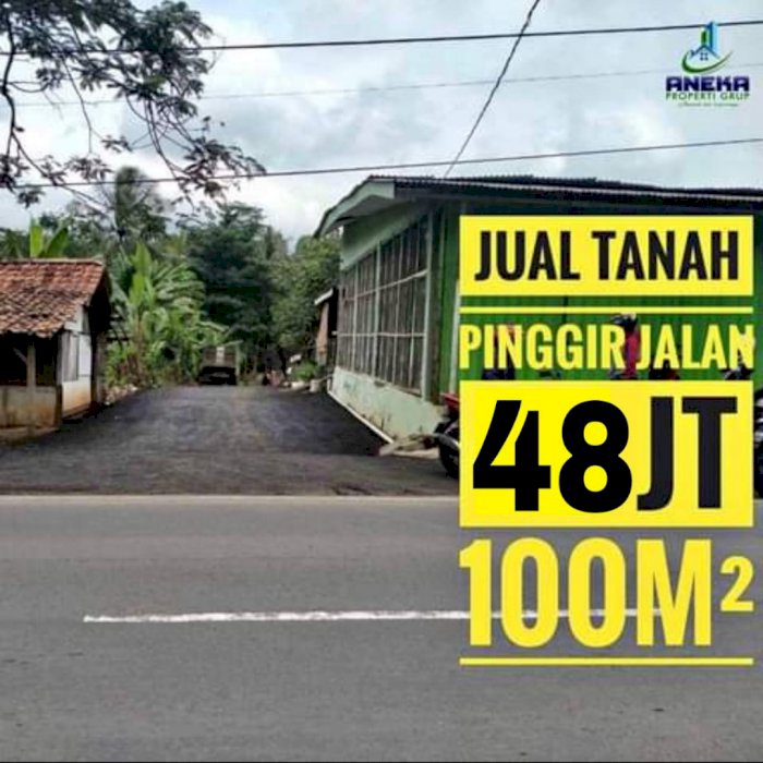 Dijual Tanah Pinggir Jalan Provinsi,Surat SHM