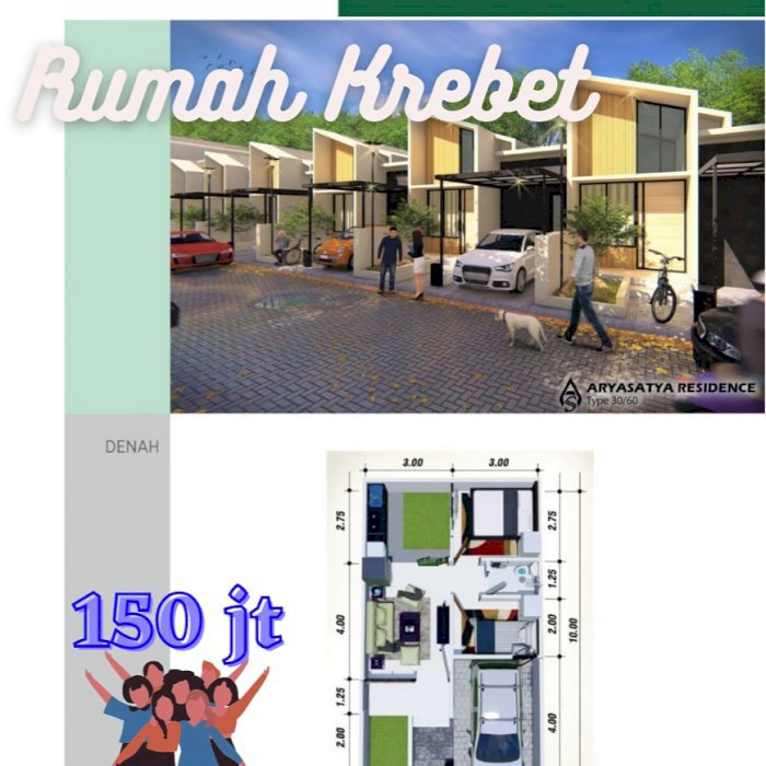 Rumah villa malang raya strategis