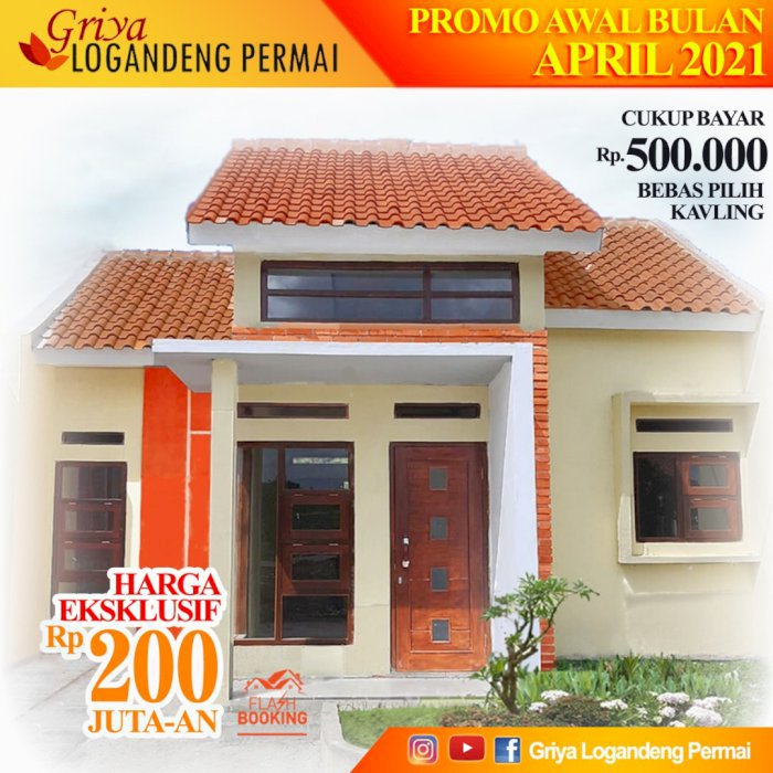 Perumahan nyaman dekat kota Wonosari Gunungkidul