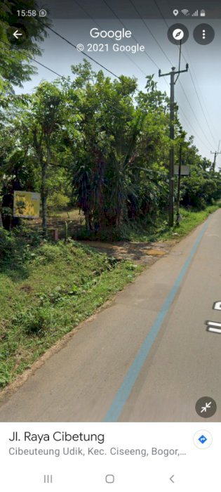 Di jual tanah untuk usaha, lokasi strategis pinggir jalan utama.