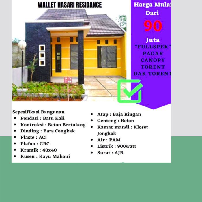 Rumah 36/60 125jt Cash disc.10jt, Baleendah Bebas Banjir 20mnt dr Tol