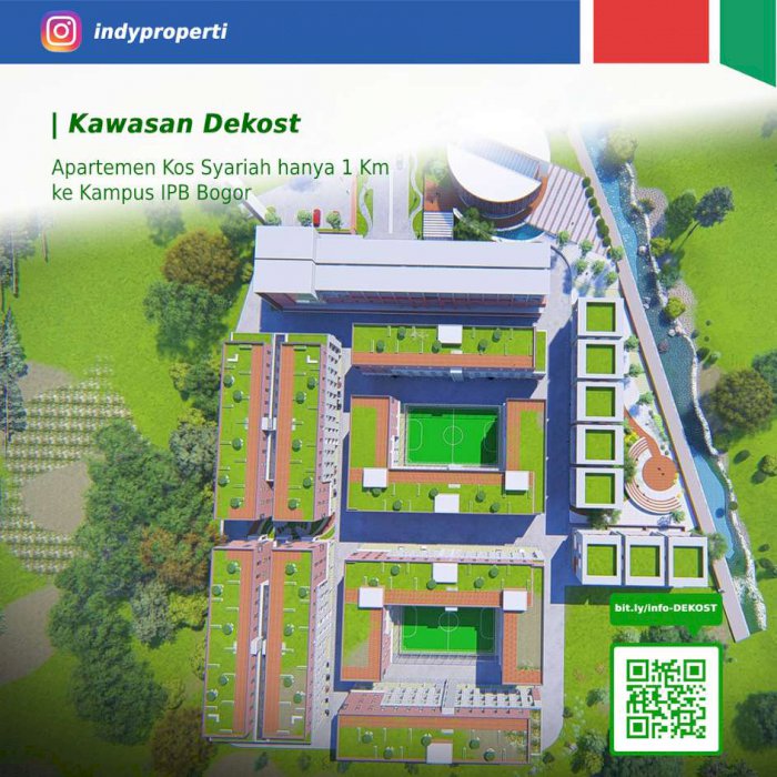 Harga investasi murah di Apartemen Kost dekat IPB Dramaga Bogor