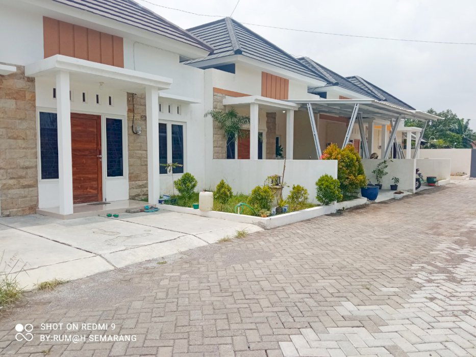 Rumah Cluster Ready Stok Bangunan Modern Akses Mudah Jalan Lebar Di Perumahan