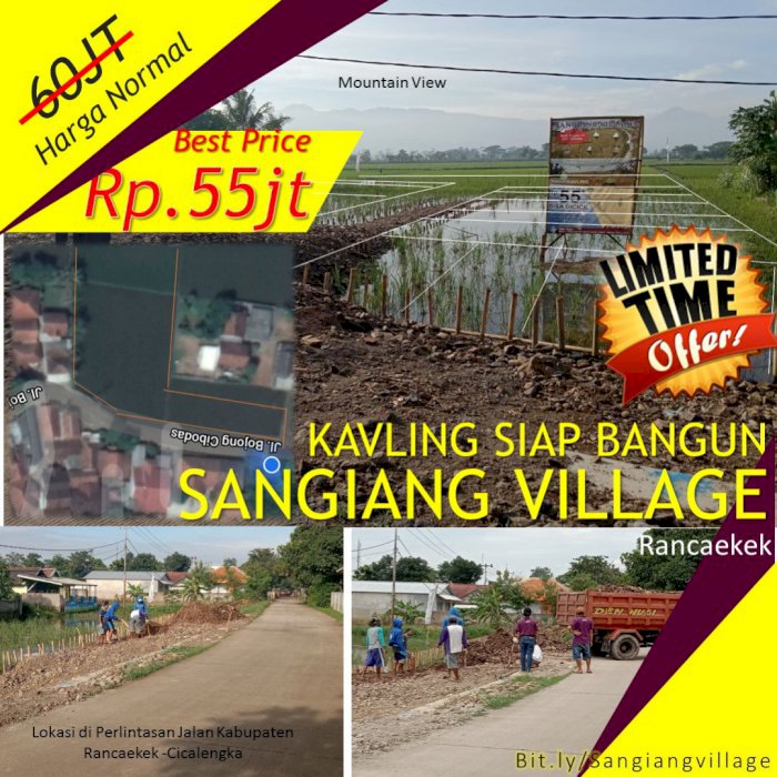 Jual Tanah Kavling di Rancaekek Cicalengka