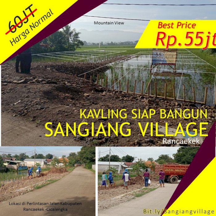 Tanah kavling Siap Bangun Cicalengka Rancaelek Bandung