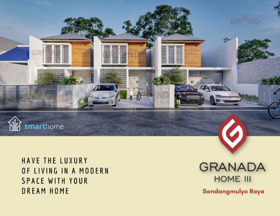 Rumah Baru 2 Lantai Bangunan Gagah Istimewa Selangkah Ke Jalan Raya