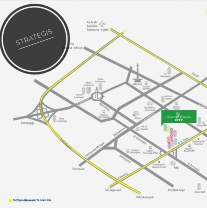 Apartemen Green Pramuka City  Jakarta