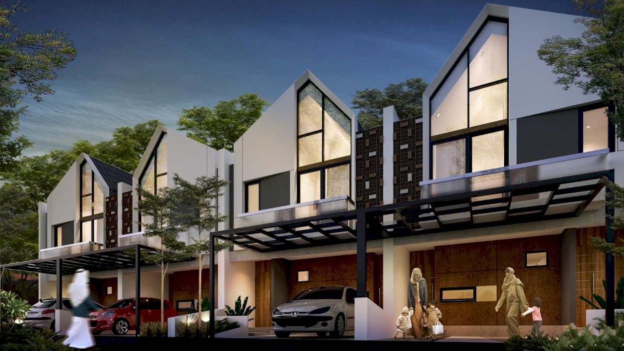 RUMAH mewah di jual murah di bekasi kota bebas banjir