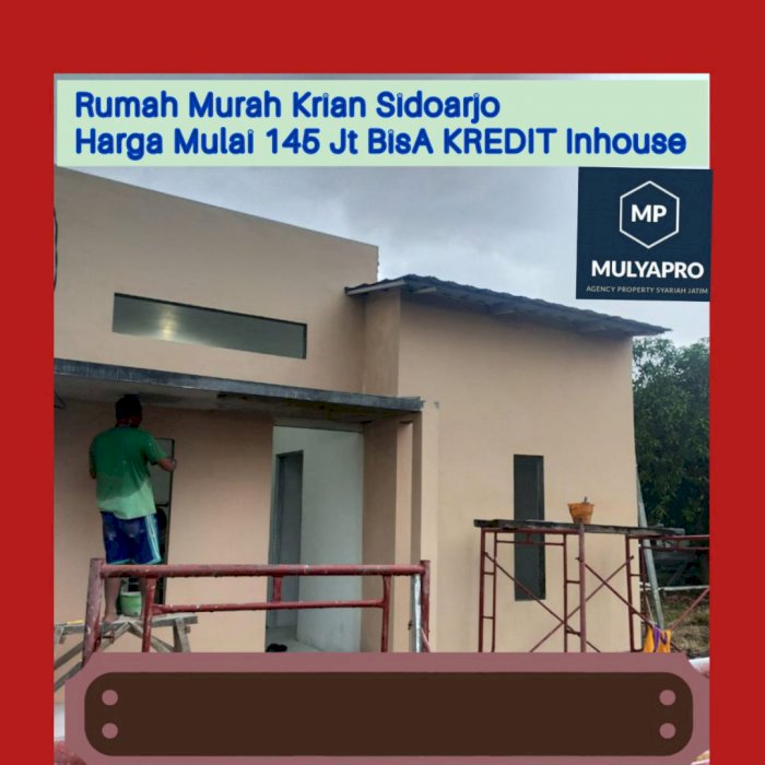 Rumah harga 145 jt di Krian