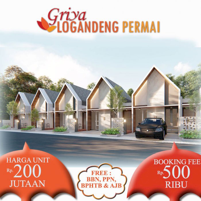 Rumah eksklusif dipasarkan di dekat kota wonosari gunungkidul