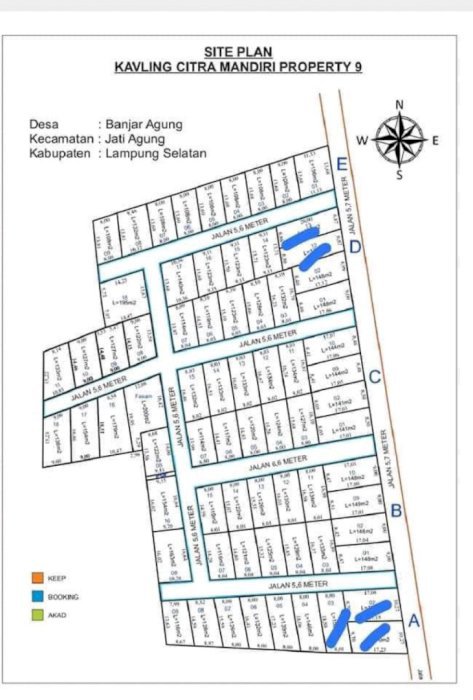 Tanah kavling syariah citra mandiri