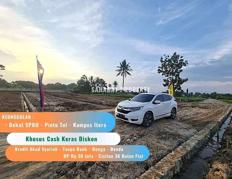 Tanah kavling strategis