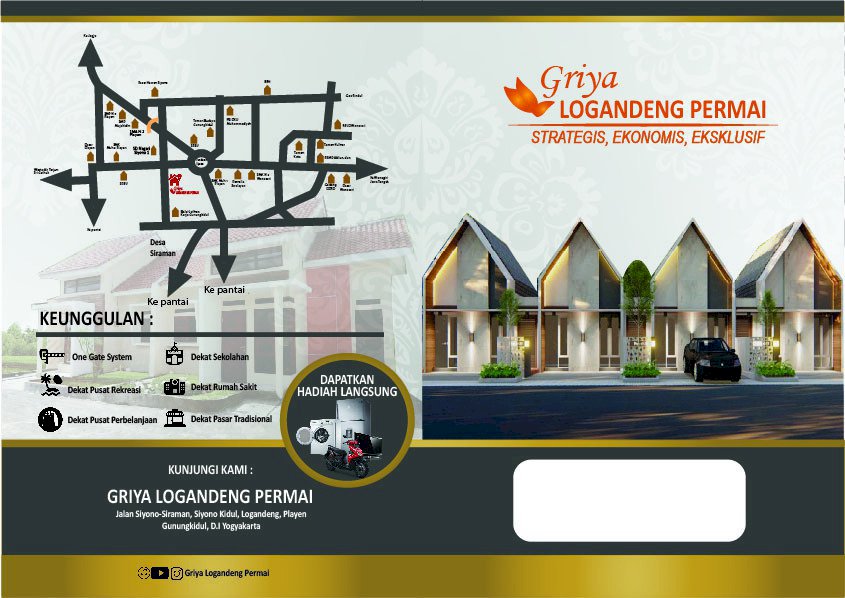 Perumahan dekat alun-alun wonosari