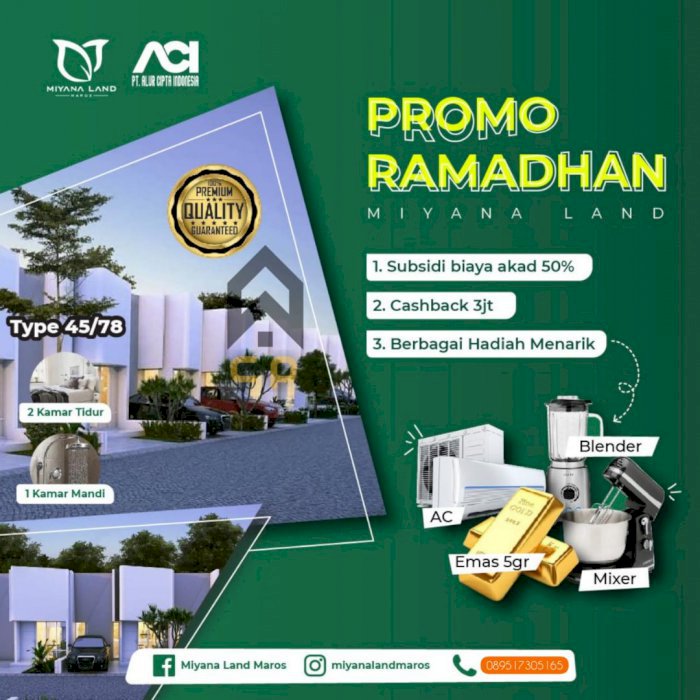 Miyana Land Maros Rumah Murah Berlokasi Di Batangase Maros