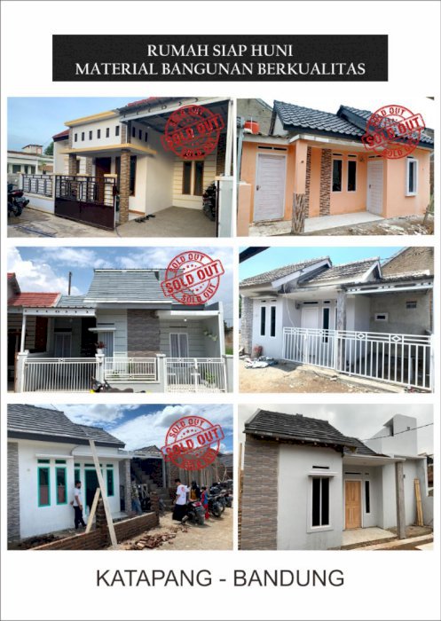Rumah murah siap huni lokasi strategis pinggir jalan
