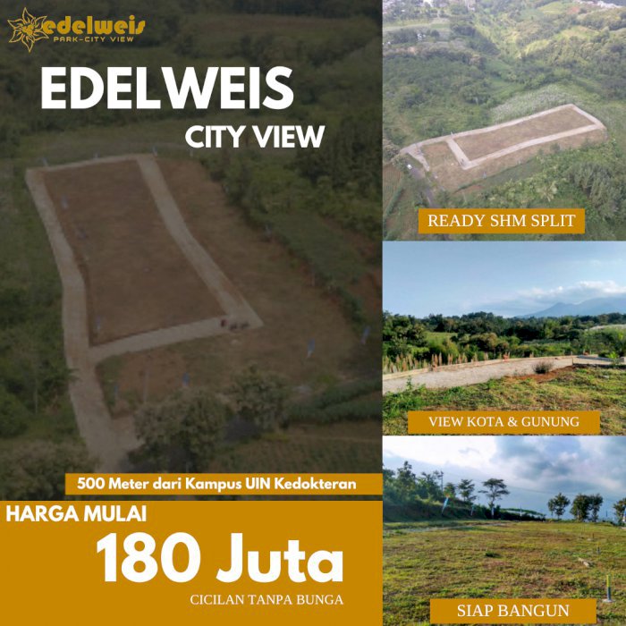 DIJUAL TANAH SHM HARGA 180 JUTA DEKAT KOTA BATU DAN BEBERAPA KAMPUS