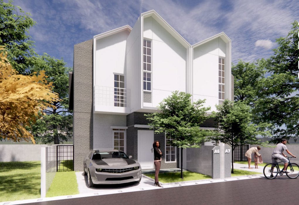 Rumah 2 lantai dekat ke pintu tol diciracas Jakarta Timur