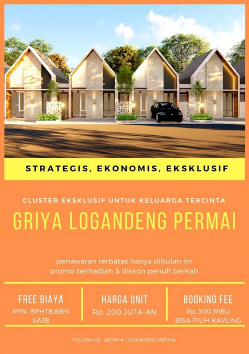 Perumahan dengan spesifikasi bangunan berkualitas