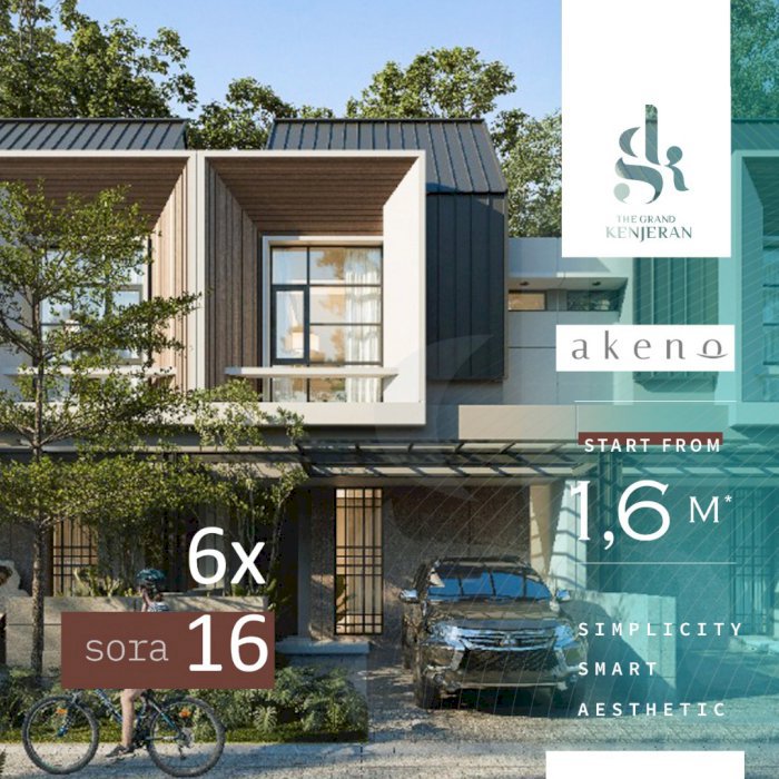  Cluster Baru AKENO  type Sora The Grand Kenjeran