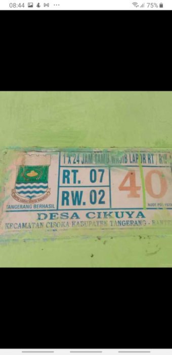 Rumah dijial di Deket adhyaksa Kampung cikoya lagi BU