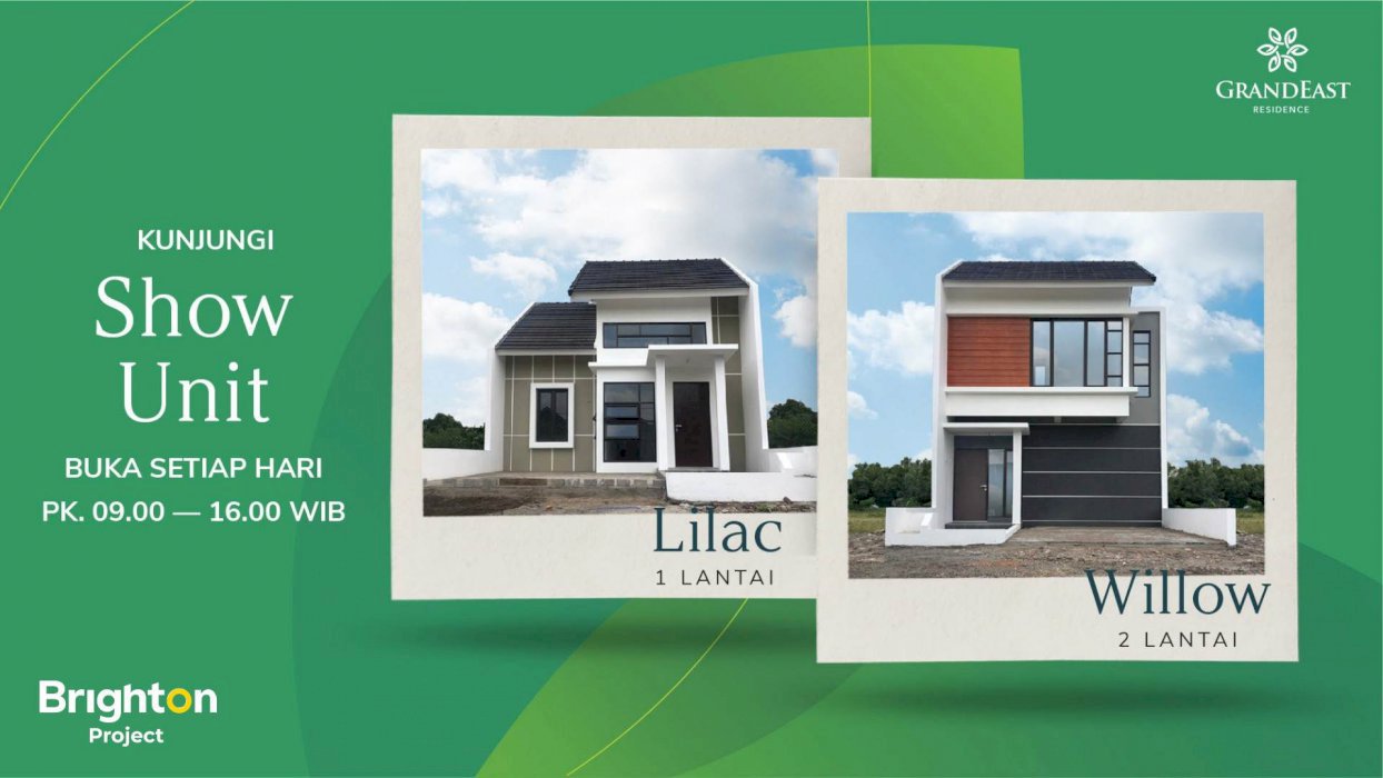 ROW JALAN 10 METER DI GRAND EAST 15 MENIT KE BUNDARAN CITO