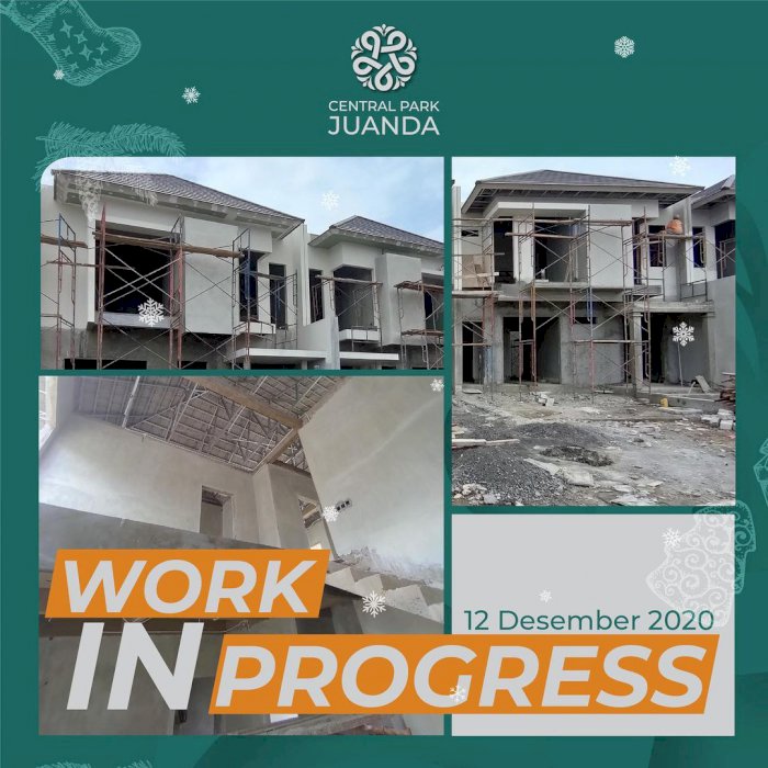 RUMAH CENTRAL PARK JUANDA SIDOARJO 3 MENIT DARI BANDARA JUANDA