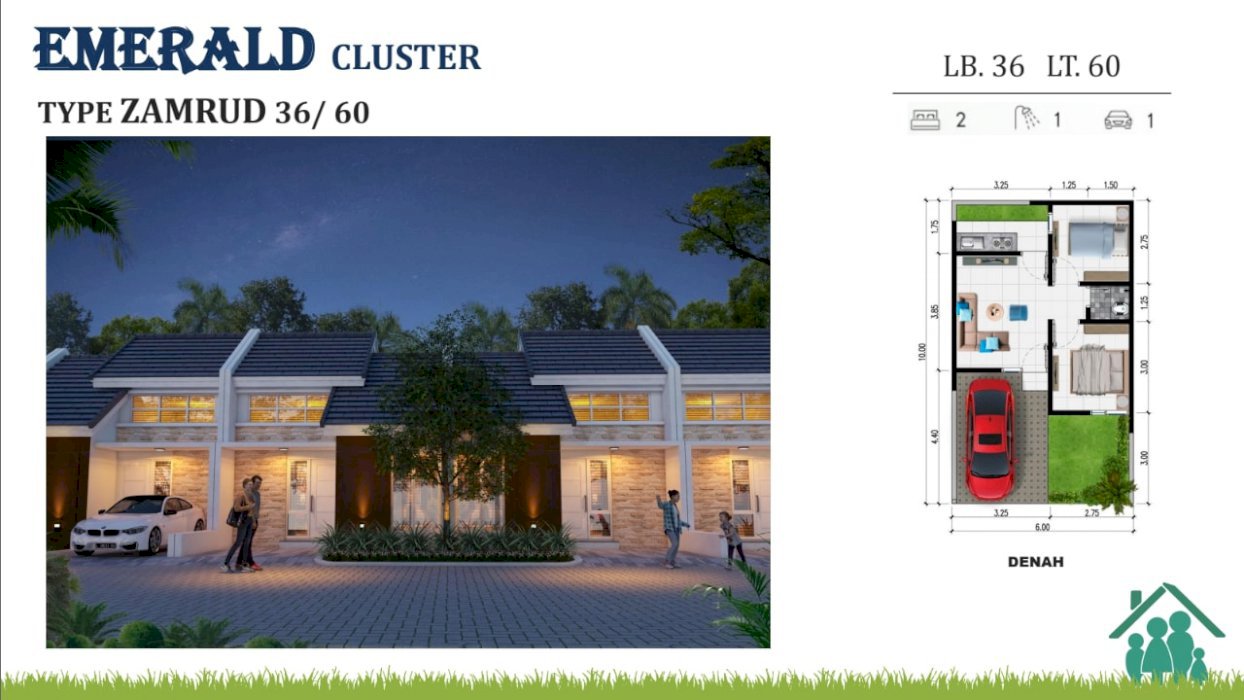 GADING INTAN DRIYOREJO GRESIK CANTIK 1 LANTAI LOKASI TERJANGKAU